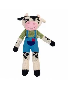 Doudou Vache tricoté 50 cm Hick's Up - 