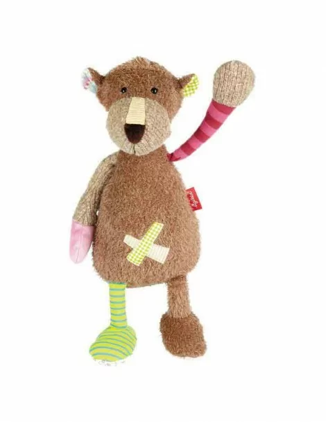 Peluche Ours Multicolore 40 cm Patchwork Sweety Sigikid - 