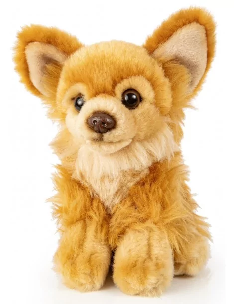Chihuahua, assis (marron) - 18 cm - 