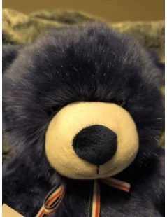 Peluche Ourson Marine 50 cm Fabriqué en France - 