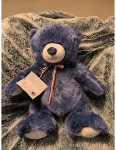Peluche Ourson Marine 50 cm Fabriqué en France - 