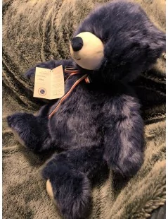 Peluche Ourson Marine 50 cm Fabriqué en France - 