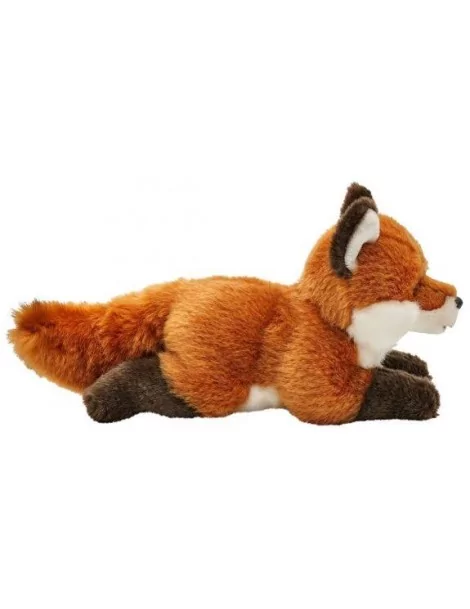 Renard roux, couché - 24 cm - 