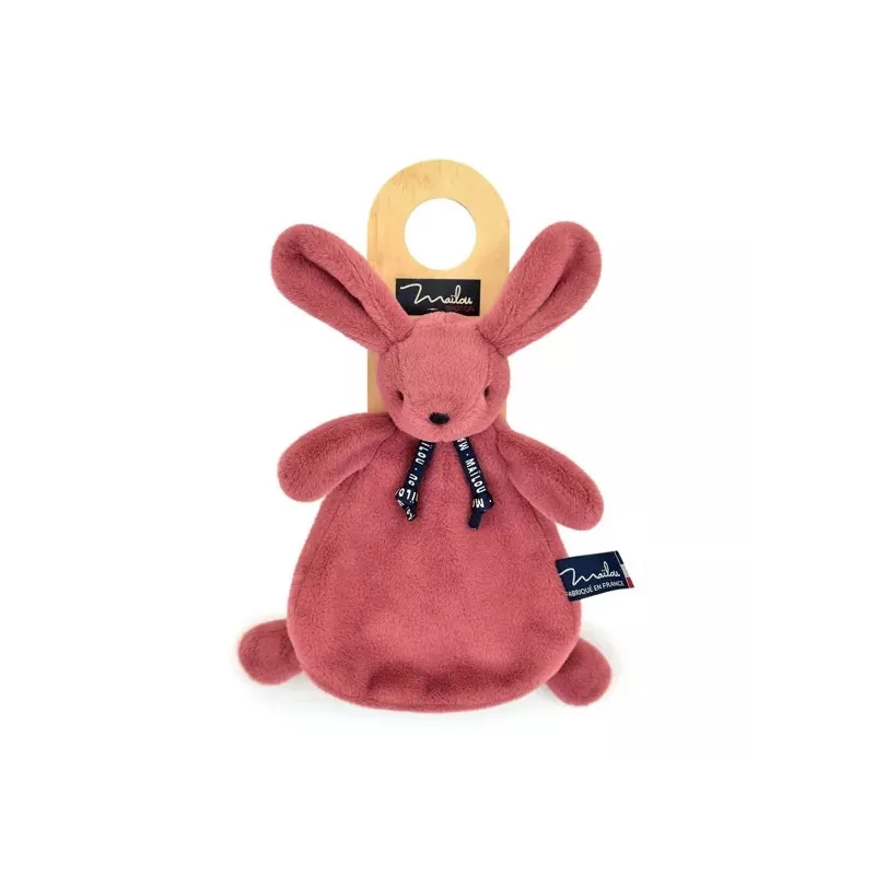 Lapin DORLOTIN - Doudou - Bois de rose - 