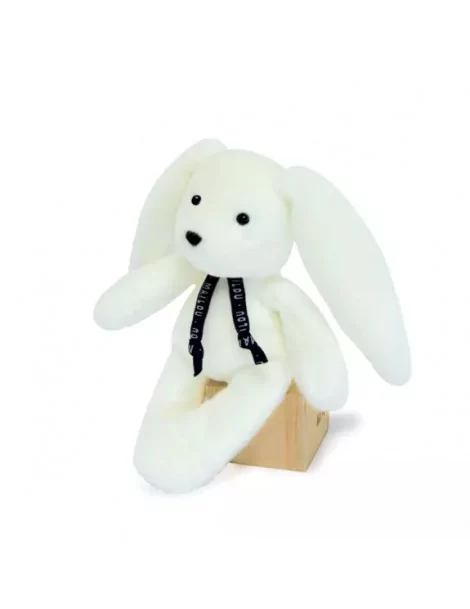 Lapin DORLOTIN - Le Super Pantin Blanc de 22 cm - 