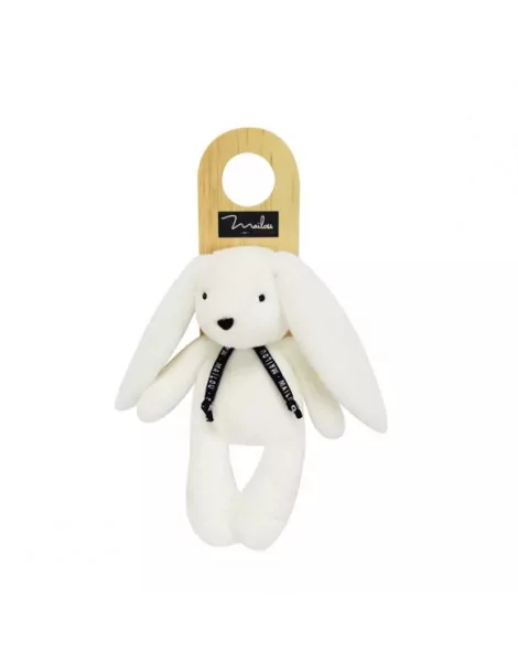 Lapin DORLOTIN - Le Super Pantin Blanc de 22 cm - 