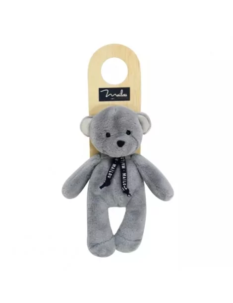 Ours DORLOTIN - Le Super Pantin Gris de 22 cm - 