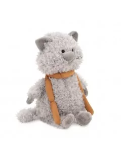 Peluche, Collection Life Buddy le Chat avec saucisses (32cm) - 