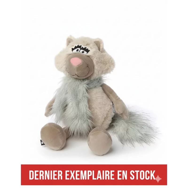 Peluche Chat Galett Balett 26 cm - Beasts Sigikid | Chat Original et Fantaisiste - 