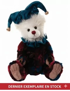 Ours en peluche blanc Pogo Charlie Bears 36 cm - 