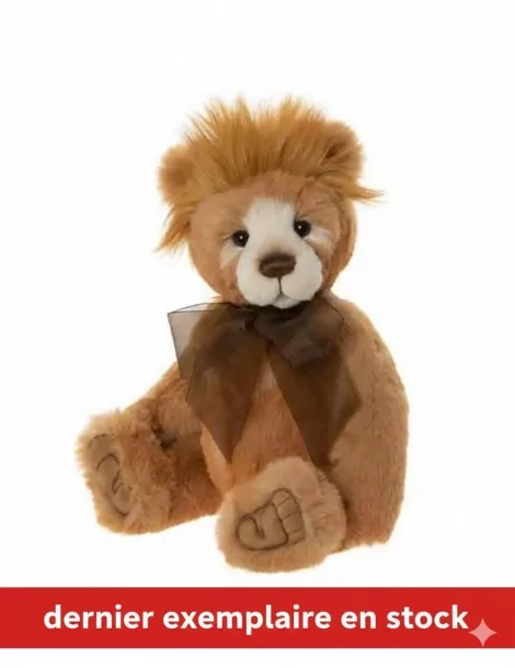 Ours en peluche Hawkins Charlie Bears 40 cm - 