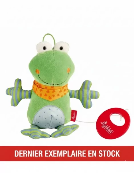 Peluche Grenouille Musicale 20 cm Sweety Sigikid -