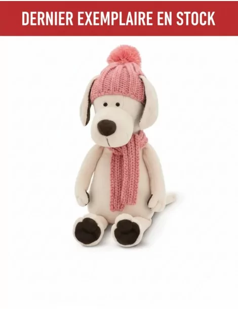 Candy le chien Winter Aventure 35 cm Orange Toys - 