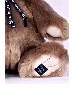 Nounours Mailou couleur taupe 35 cm Fabrication Française - 