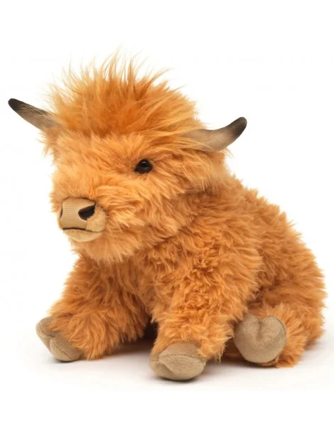 Peluche Vache Highland 28 cm - Peluche Unitoys - 