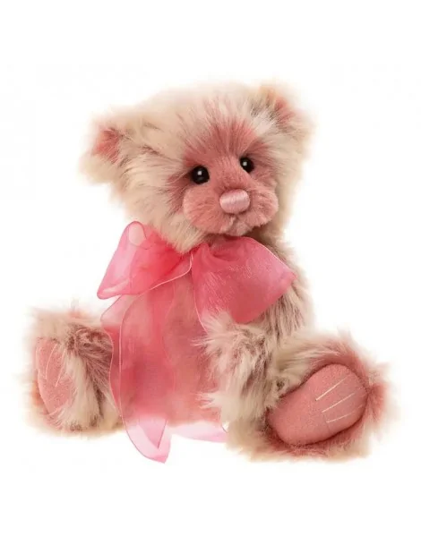 Ours en peluche fait main « Saturday » de collection, 28 cm - 